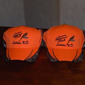 Ludden Sportsmen Club Caps, Size Adjustable, Never Worn.